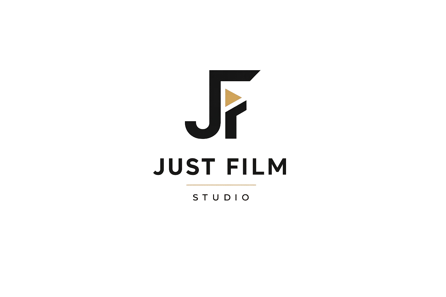Оригинальный логотип JUST FILM STUDIO